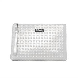 NEW GEAR 80 women's dylan wristlet in silver